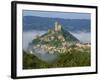 Castle, Najac, Aveyron, Midi Pyrenees, France-Charles Bowman-Framed Photographic Print