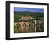 Castle, Neckar River and Alte Bridge, Heidelberg, Baden Wurttemberg, Germany, Europe-Gavin Hellier-Framed Photographic Print