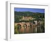 Castle, Neckar River and Alte Bridge, Heidelberg, Baden Wurttemberg, Germany, Europe-Gavin Hellier-Framed Photographic Print