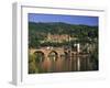 Castle, Neckar River and Alte Bridge, Heidelberg, Baden Wurttemberg, Germany, Europe-Gavin Hellier-Framed Photographic Print