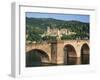 Castle, Neckar River and Alte Bridge, Heidelberg, Baden-Wurttemberg, Germany, Europe-Gavin Hellier-Framed Photographic Print