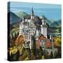 Castle Neuschwanstein-Dan Escott-Stretched Canvas