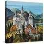 Castle Neuschwanstein-Dan Escott-Stretched Canvas