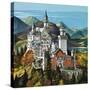 Castle Neuschwanstein-Dan Escott-Stretched Canvas
