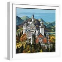 Castle Neuschwanstein-Dan Escott-Framed Giclee Print