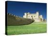 Castle of Belmonte, Castile La Mancha, Spain-Michael Busselle-Stretched Canvas