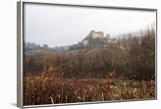 Castle of Berze-Le-Chatel on the Way to Cluny, Burgundy, France, Europe-Oliviero-Framed Photographic Print