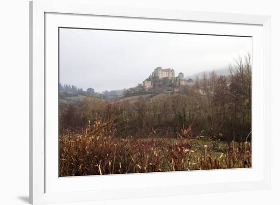 Castle of Berze-Le-Chatel on the Way to Cluny, Burgundy, France, Europe-Oliviero-Framed Photographic Print