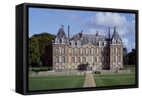 Castle of Cany-Francois Mansart-Framed Stretched Canvas