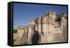 Castle of Coca, built 15th century, Coca, Segovia, Castile y Leon, Spain, Europe-Richard Maschmeyer-Framed Stretched Canvas