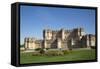 Castle of Coca, built 15th century, Coca, Segovia, Castile y Leon, Spain, Europe-Richard Maschmeyer-Framed Stretched Canvas