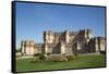 Castle of Coca, built 15th century, Coca, Segovia, Castile y Leon, Spain, Europe-Richard Maschmeyer-Framed Stretched Canvas