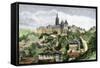 Castle of Hradschin, Prague, Czechoslovakia, 1800s-null-Framed Stretched Canvas
