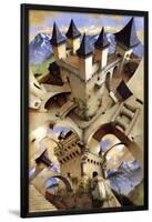 Castle of Illusion-Irvine Peacock-Lamina Framed Poster