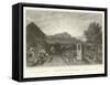 Castle of Johannesberg-William Tombleson-Framed Stretched Canvas