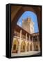 Castle of La Mota, built 12th century, Medina del Campo, Valladolid, Spain-Richard Maschmeyer-Framed Stretched Canvas