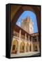 Castle of La Mota, built 12th century, Medina del Campo, Valladolid, Spain-Richard Maschmeyer-Framed Stretched Canvas