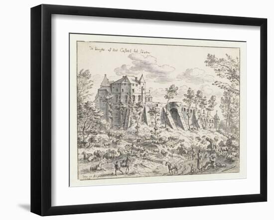 Castle of Leuven, 1675-Josua de Grave-Framed Giclee Print