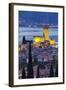 Castle of Malcesine at Lake Garda, Veneto, Italy-Rainer Mirau-Framed Photographic Print