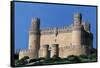 Castle of Manzanares El Real-null-Framed Stretched Canvas