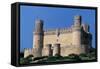 Castle of Manzanares El Real-null-Framed Stretched Canvas