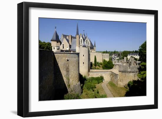 Castle of Montreuil-Bellay, Dated 15th Century, Montreuil-Bellay, Maine Et Loire, Pays De La Loire-Nathalie Cuvelier-Framed Photographic Print