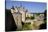 Castle of Montreuil-Bellay, Dated 15th Century, Montreuil-Bellay, Maine Et Loire, Pays De La Loire-Nathalie Cuvelier-Stretched Canvas