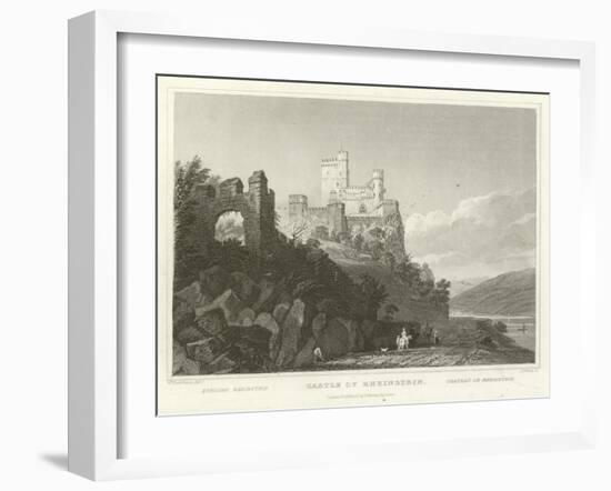 Castle of Rheinstein-William Tombleson-Framed Giclee Print