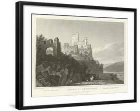 Castle of Rheinstein-William Tombleson-Framed Giclee Print