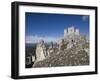 Castle of Rocca Calscio, Abruzzi, Italy, Europe-Olivieri Oliviero-Framed Photographic Print
