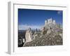 Castle of Rocca Calscio, Abruzzi, Italy, Europe-Olivieri Oliviero-Framed Photographic Print