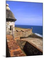 Castle of San Cristobal, Old San Juan, Puerto Rico-Bill Bachmann-Mounted Photographic Print