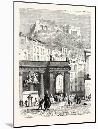 Castle of San Elmo-null-Mounted Giclee Print