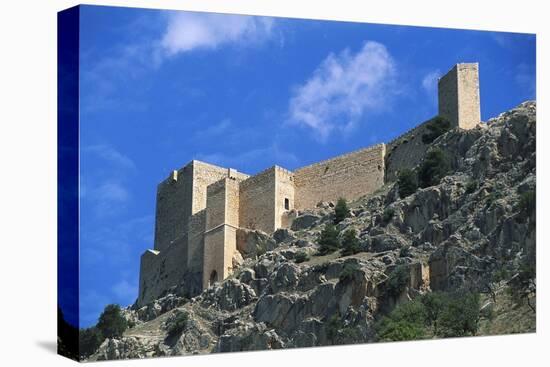 Castle of Santa Catalina-null-Stretched Canvas