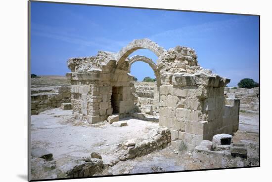 Castle of Saranta Kolones, Paphos, Cyprus, 2001-Vivienne Sharp-Mounted Photographic Print
