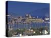 Castle of St. Peter and Yachts Moored in Harbour, Bodrum, Anatolia, Turkey Minor, Eurasia-Papadopoulos Sakis-Stretched Canvas