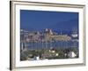Castle of St. Peter and Yachts Moored in Harbour, Bodrum, Anatolia, Turkey Minor, Eurasia-Papadopoulos Sakis-Framed Photographic Print