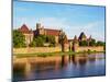 Castle of the Teutonic Order in Malbork, Pomeranian Voivodeship, Poland-Karol Kozlowski-Mounted Photographic Print