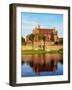 Castle of the Teutonic Order in Malbork, Pomeranian Voivodeship, Poland-Karol Kozlowski-Framed Photographic Print