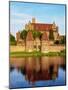 Castle of the Teutonic Order in Malbork, Pomeranian Voivodeship, Poland-Karol Kozlowski-Mounted Photographic Print