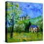 Castle of Veves-Pol Ledent-Stretched Canvas