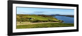 Castle on a Hill, Clifden Castle, Clifden, Connemara, County Galway, Republic of Ireland-null-Framed Photographic Print