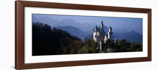 Castle on a Hill, Neuschwanstein Castle, Bavaria, Germany-null-Framed Photographic Print