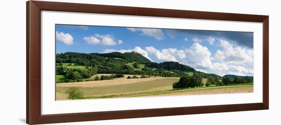 Castle on a Hill, Teck Castle, Kirchheim Unter Teck, Swabian Alb, Baden-Wurttemberg, Germany-null-Framed Photographic Print