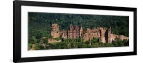 Castle on a Hillside, Heidelberg, Baden-Wurttemberg, Germany-null-Framed Photographic Print