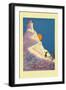 Castle on a Mountain-John R. Neill-Framed Premium Giclee Print