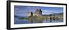 Castle on an Island, Eilean Donan, Loch Duich, Dornie, Highlands Region, Scotland-null-Framed Premium Photographic Print