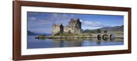 Castle on an Island, Eilean Donan, Loch Duich, Dornie, Highlands Region, Scotland-null-Framed Photographic Print