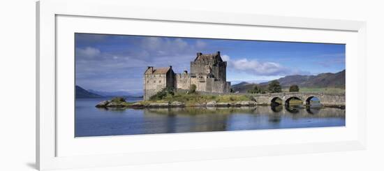 Castle on an Island, Eilean Donan, Loch Duich, Dornie, Highlands Region, Scotland-null-Framed Photographic Print