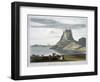 'Castle on Holy Island, Northumberland', 1822-William Daniell-Framed Giclee Print